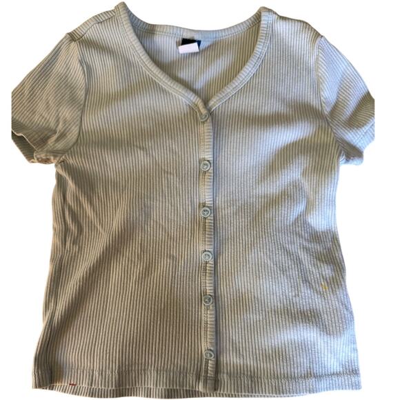 Old Navy blue shirt size 8 - Picture 1 of 4
